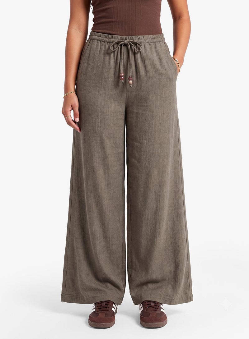 ONLY Onlnele  Wide Leg Pants - Image 2