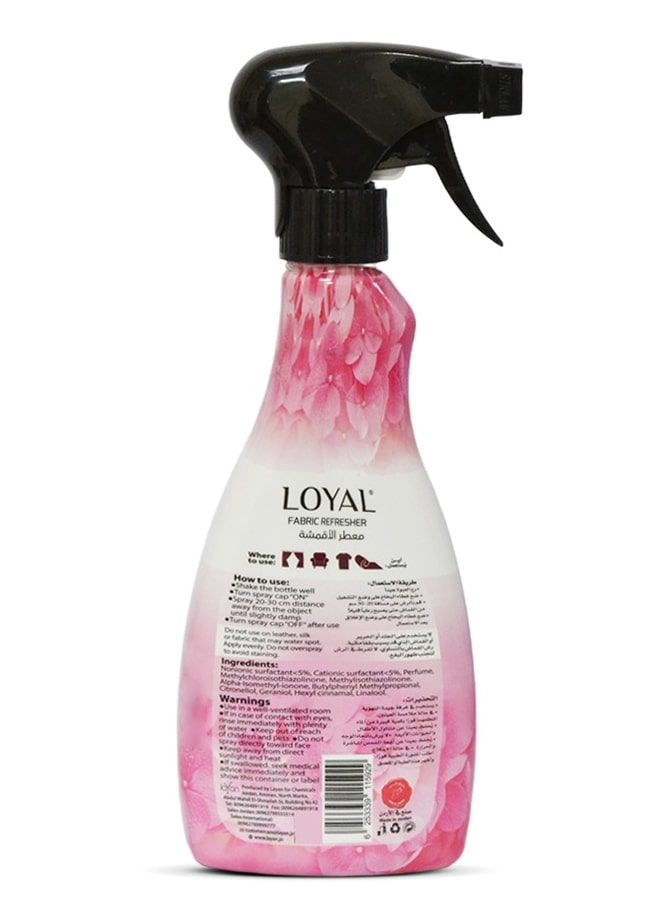 loyal Fabric Refresher Soft Pink 350ML - Image 2