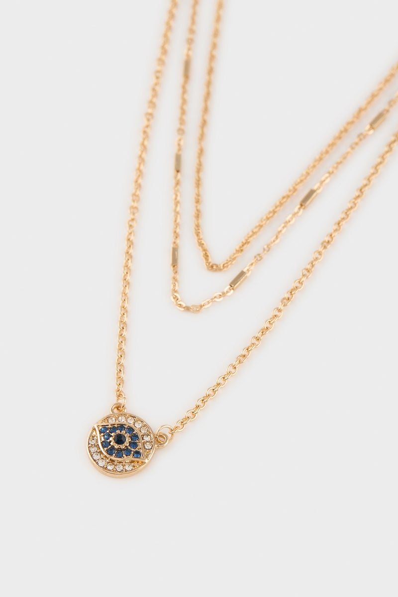 DeFacto Gold Woman Woman 3 Piece Necklace Set Casual - Image 2