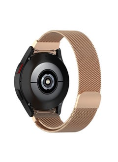 Replacement Strap For Samsung Galaxy Watch 5 Pro 45mm Milanese Watch Band Rose Gold