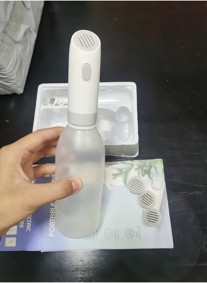 Excellent Portable Electric Perfect For Camping,Desert Trips, Airplanes, Trains, Holiday - USB Rechargeable  - Image 2