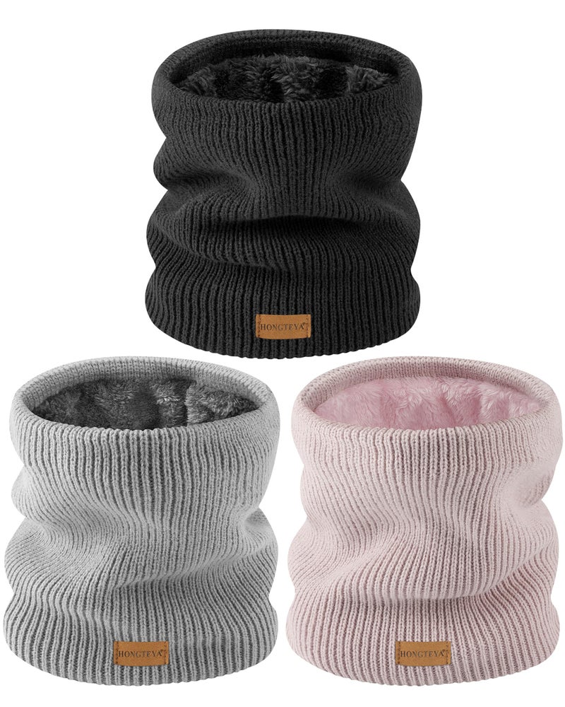 HONGTEYA Neck Gaiters for Men, Winter Neck Warmer Face for Men & Women,Thick Windproof Warm Lined Ski Mask - Image 1