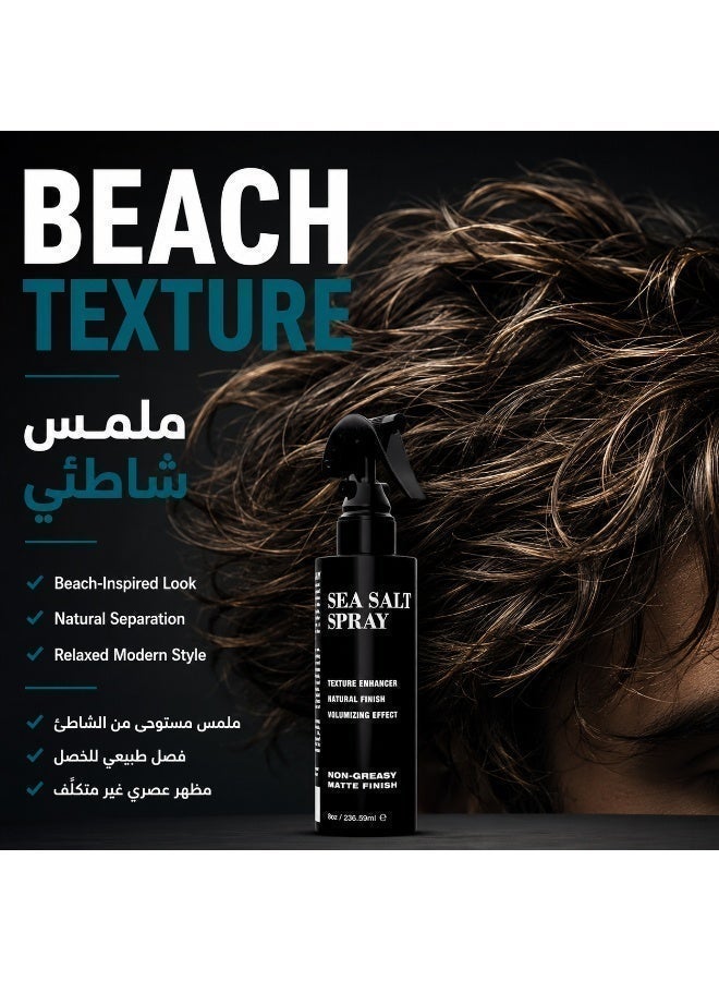 Pacinos Sea Salt Spray - Texturizing Spray for Beach Waves Hair Style - Image 3