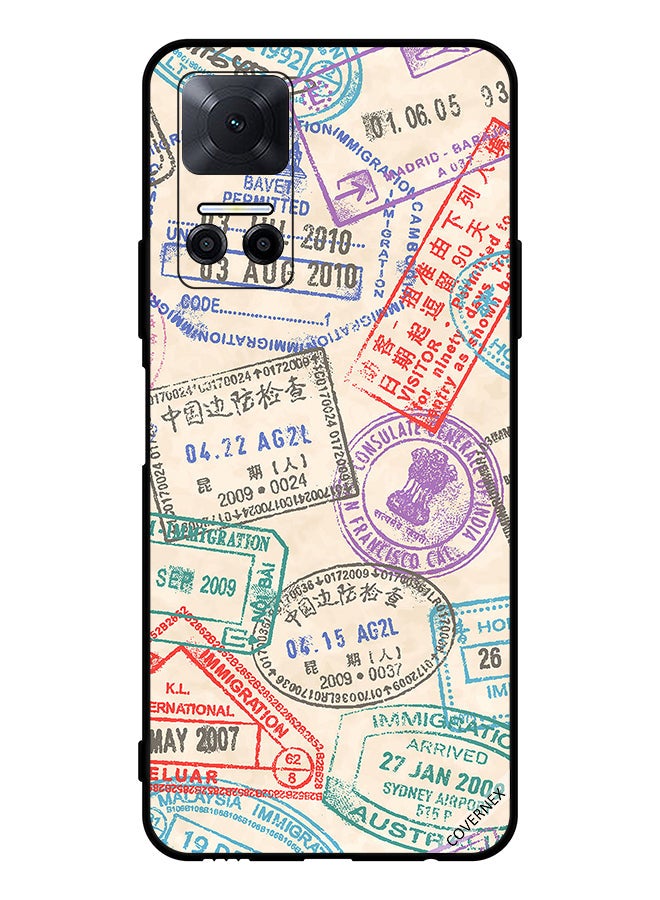 Covernex Protective Case Cover For Honor Play6T Travel Stamps - Image 1