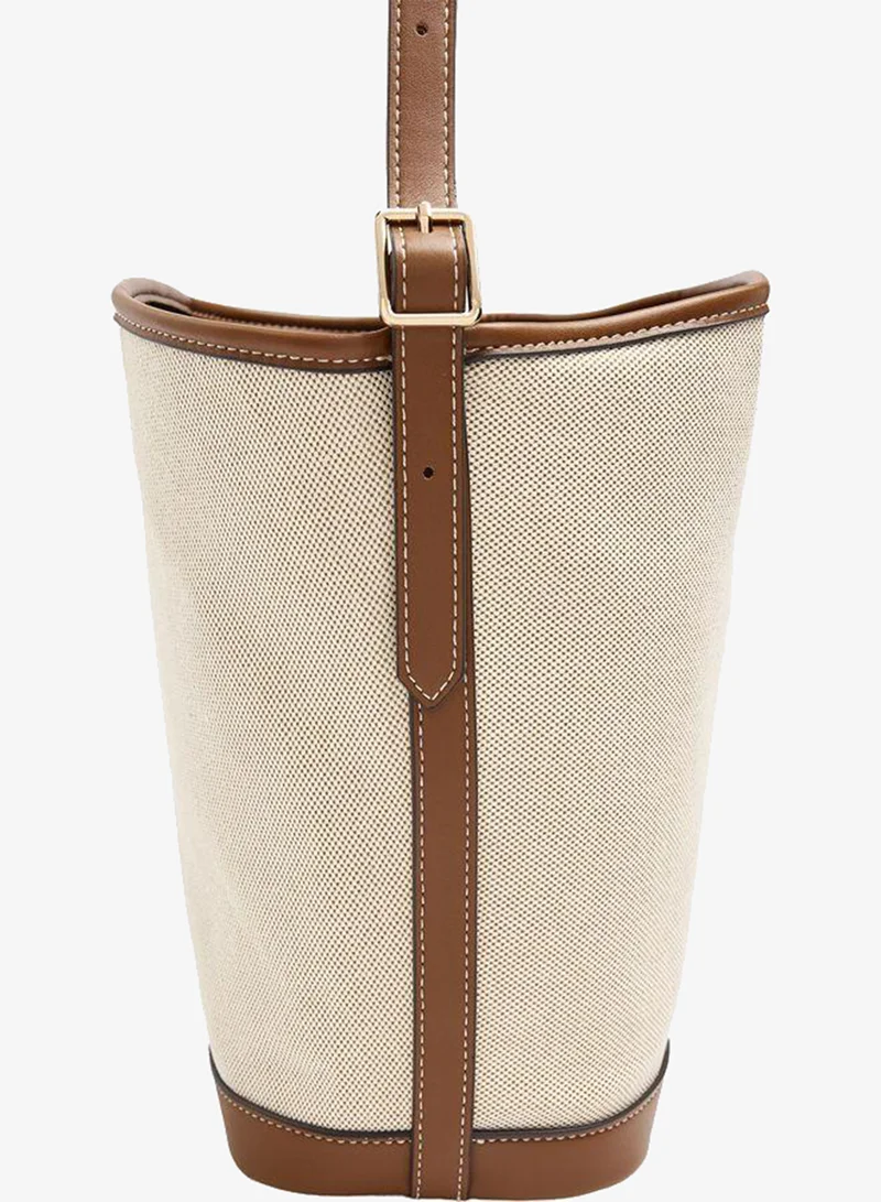Parfois Canvas Bucket Bag