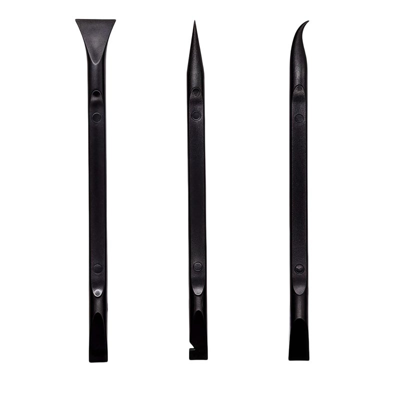 Tpyx Plastic Scraper Multi-Purpose Scraper Non-Scratch Cleaning Tool Easy to Clean Small and Narrow Spaces and Gaps, Perfect to Remove Stickers, Labels, Oil Stains, Food, Dirt, Etc 3-Pcs - Image 1