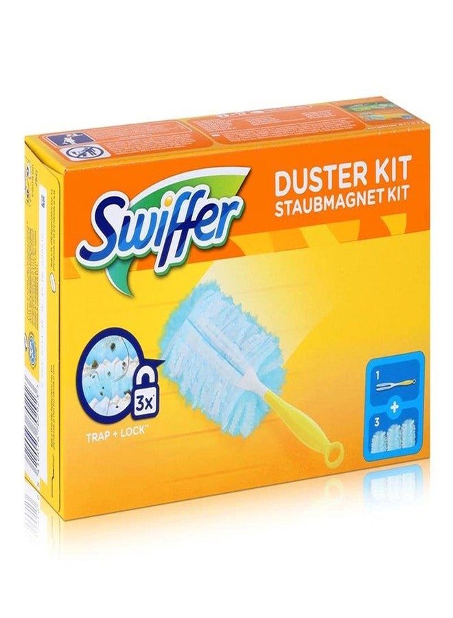 Swiffer Microfibre dust Cleaner Set, 1 Handle and 3 Replacement Pads (Pack of 1x1 Piece) - Image 2