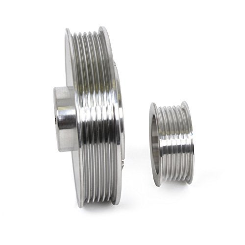 BBK Performance 1559 Underdrive Pulley Kit for Ford Mustang 4.6/ GT - 3 Piece Lightweight CNC Machined Aluminum Kit - Image 3
