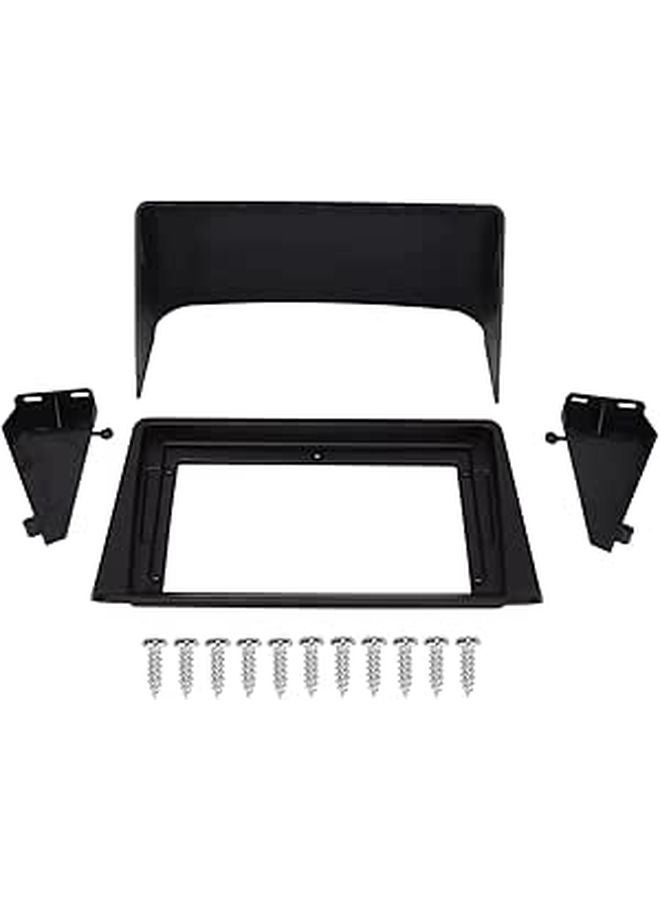 9 بوصة لوحة ملاحة ABS إطار طقم لوحة القيادة ملحق زخرفي لـ Pajero Montero V31 - Image 1