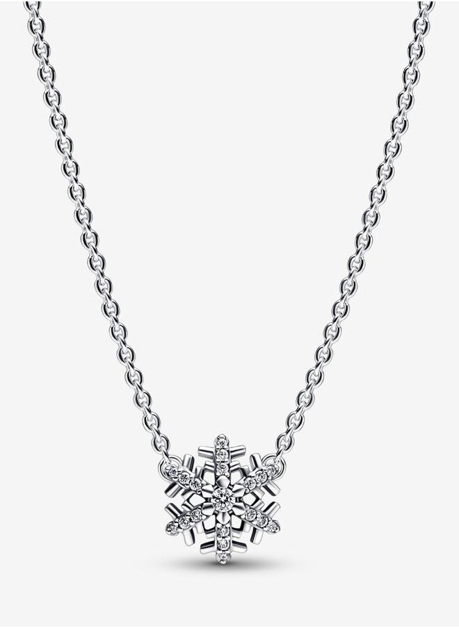 Chomel - Sparkling Snowflake Women's Necklace for Pandora Moments  392371C01-45 - Image 1