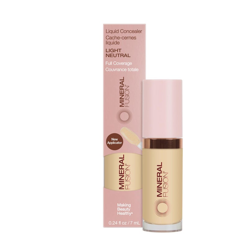 Mineral Fusion Liquid Concealer Light Neutral, 0.24 Fl Oz (Pack of 1) - Image 1
