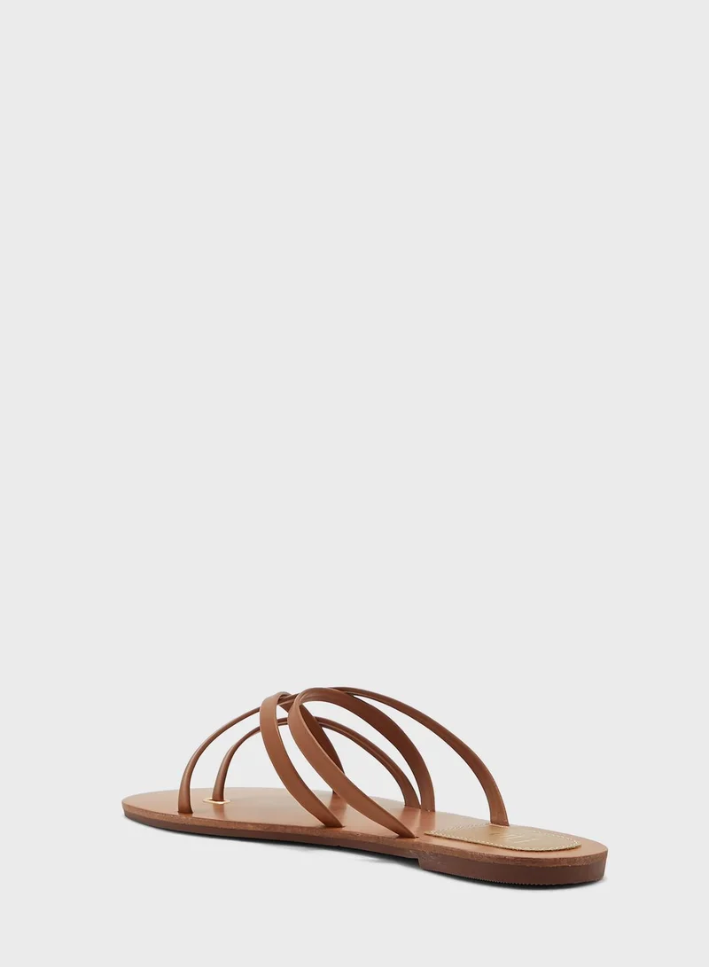 ELLA Criss Cross Flat Sandal