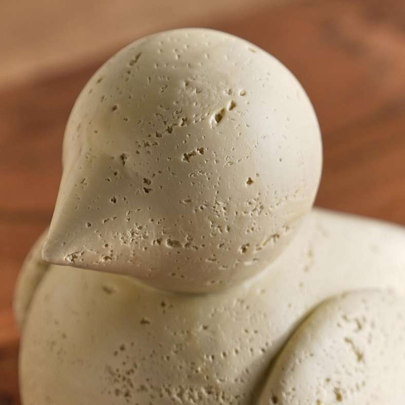 Pan Home Bird Polyresin Decor Figurine - Beige - Image 2