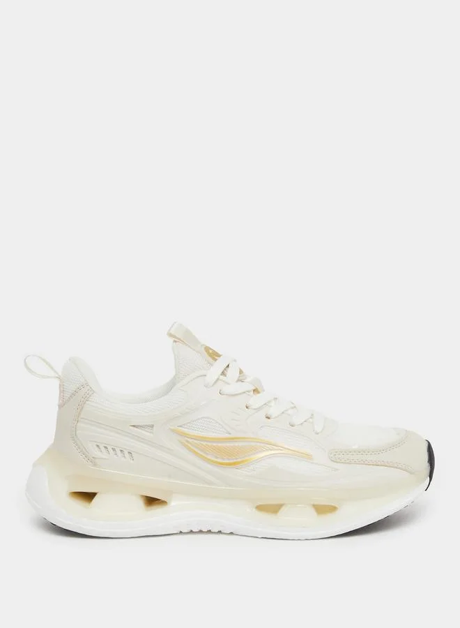 Styli Styli Panelled Lace Up Sneakers