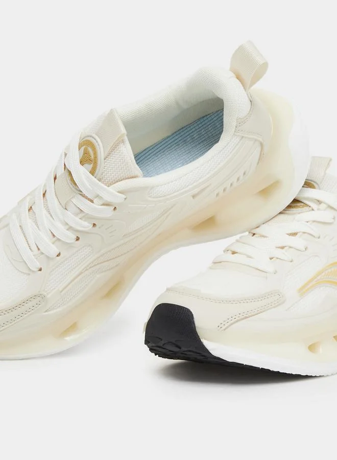Styli Styli Panelled Lace Up Sneakers