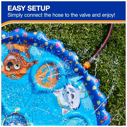 SwimWays PAW Patrol Splash Mat, Kids Splash Pad, Outdoor Toys, PAW Patrol Party Supplies and Water Toys for Kids Ages 1 & Up - Image 4