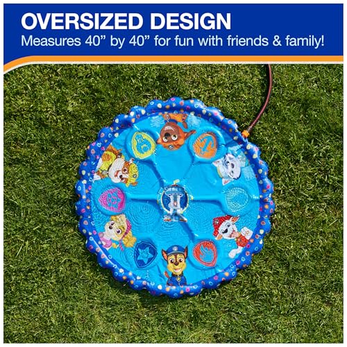 SwimWays PAW Patrol Splash Mat, Kids Splash Pad, Outdoor Toys, PAW Patrol Party Supplies and Water Toys for Kids Ages 1 & Up - Image 5
