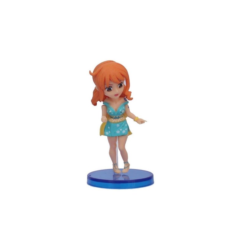 Offo One Piece Anime Chibbi Figures 68 cm for Home Decors Office Desk and Study Table Set of 10 - Image 5