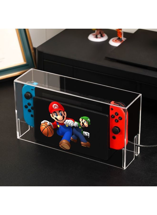 Loquat Switch Dust Cover Mario Nintendo Oled Console Game Base Box NS Acrylic Painted Protective Case-Product Color:Switch/oled Universal-Model:Mario 009  - Image 1