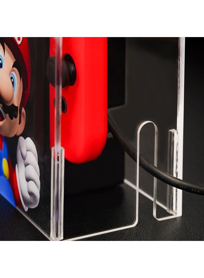 Loquat Switch Dust Cover Mario Nintendo Oled Console Game Base Box NS Acrylic Painted Protective Case-Product Color:Switch/oled Universal-Model:Mario 009  - Image 5