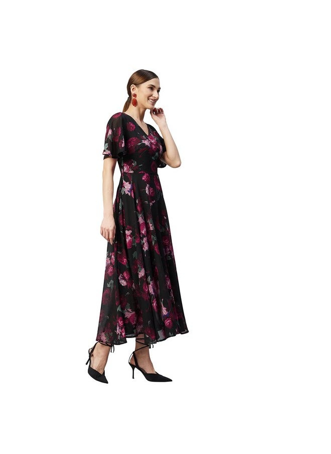 rare Women's Georgette Fit and Flare Maxi Dress (EP6006_Black_M) - pzsku/Z9600CA2ABDC823AA9F3AZ/45/_/1737720746/f9577adf-f8b5-4455-a110-2861e3ae829d