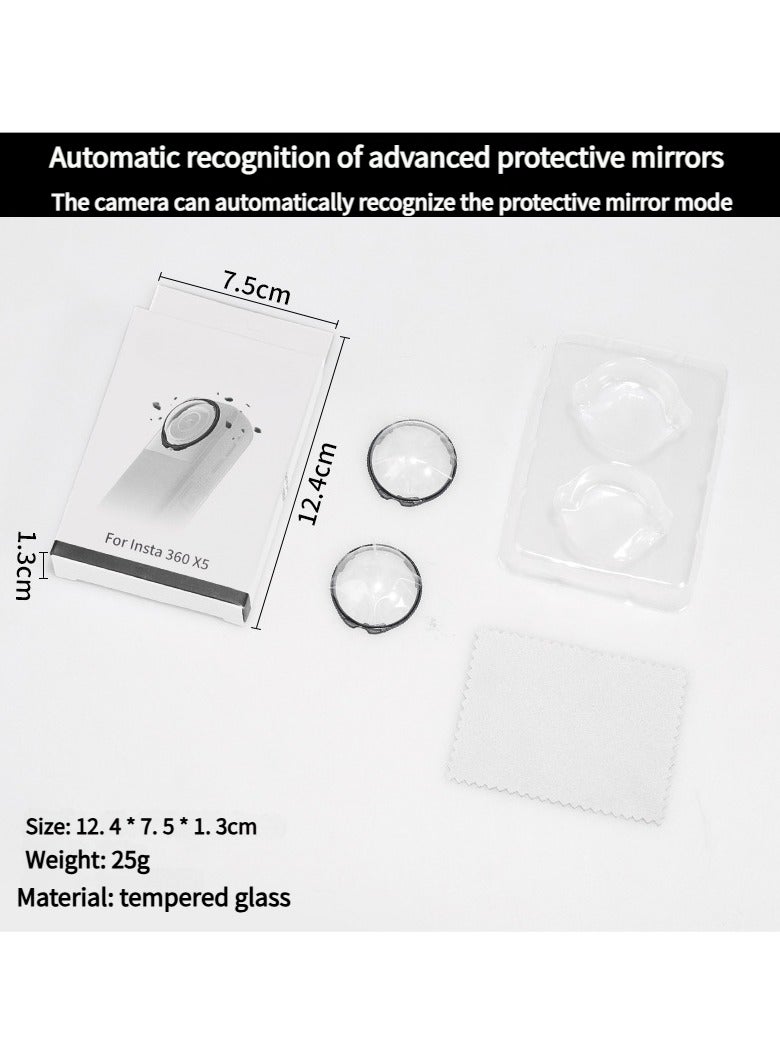 Insta360 X5 lens cover, lens cover is detachable Insta360 X5 lens cover accessories  - Image 1