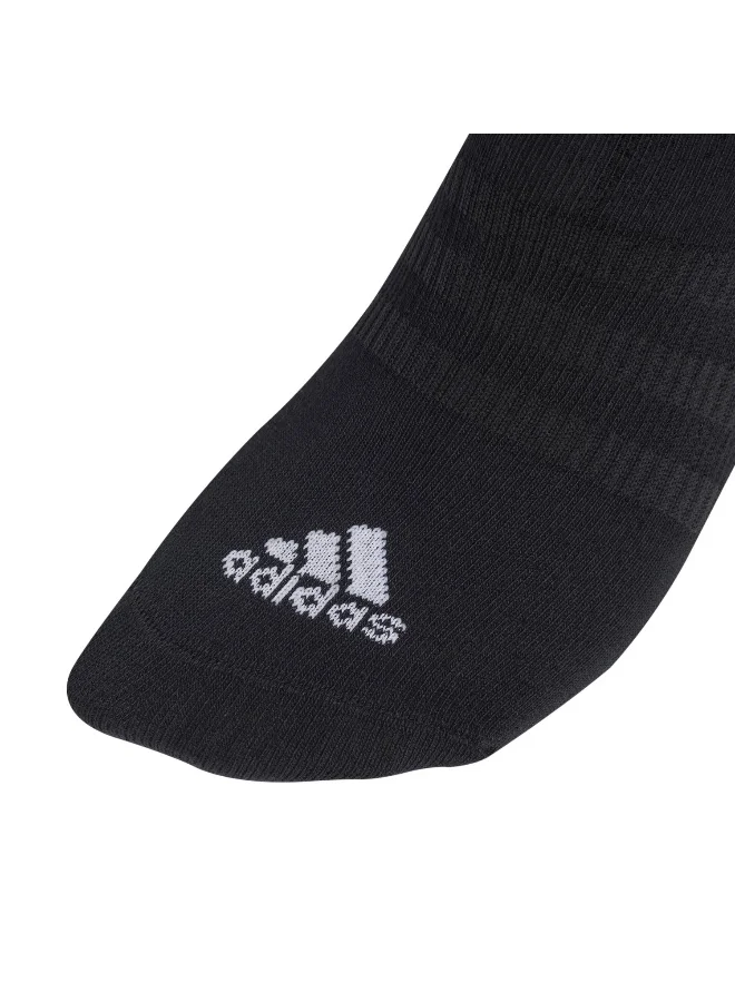 adidas جوارب تدريب T Spw Ns 3P للجنسين باللون الأسود مقاس 10K - 11.5K
