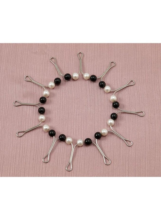 جود باي مجموعة من اثنى عشر دبوس طرحة سكارف تركي للحجاب - Image 5