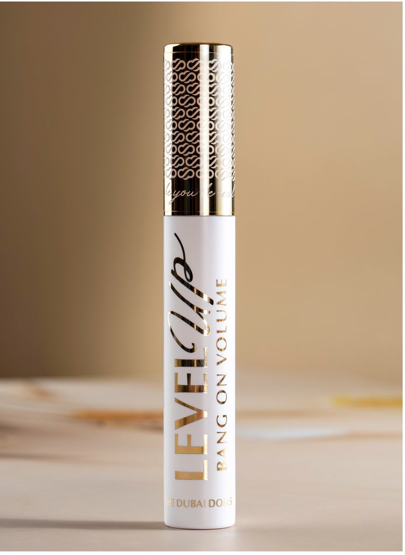 The Dubai Dolls - The Dubai Dolls Level Up Bang On Mascara | Intense Ultra-Black, High-Volume | Clump-Free, Smudge-Proof | Lush, Lifted Lashes with No Falsies Needed - Image 1