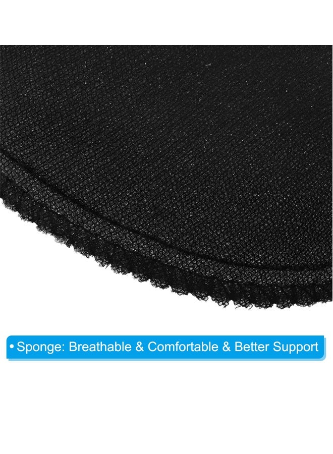 5 أزواج منصات حياكة سوداء رغاوي الإسفنج مجموعة في تعزيز الكتف إكسسوارات الحياكة للنساء الرجال تخصيص السترات، البدلات المعاطف السترات الفساتين، ملاءمة أعمال الحياكة، الملابس الرسمية - Image 4