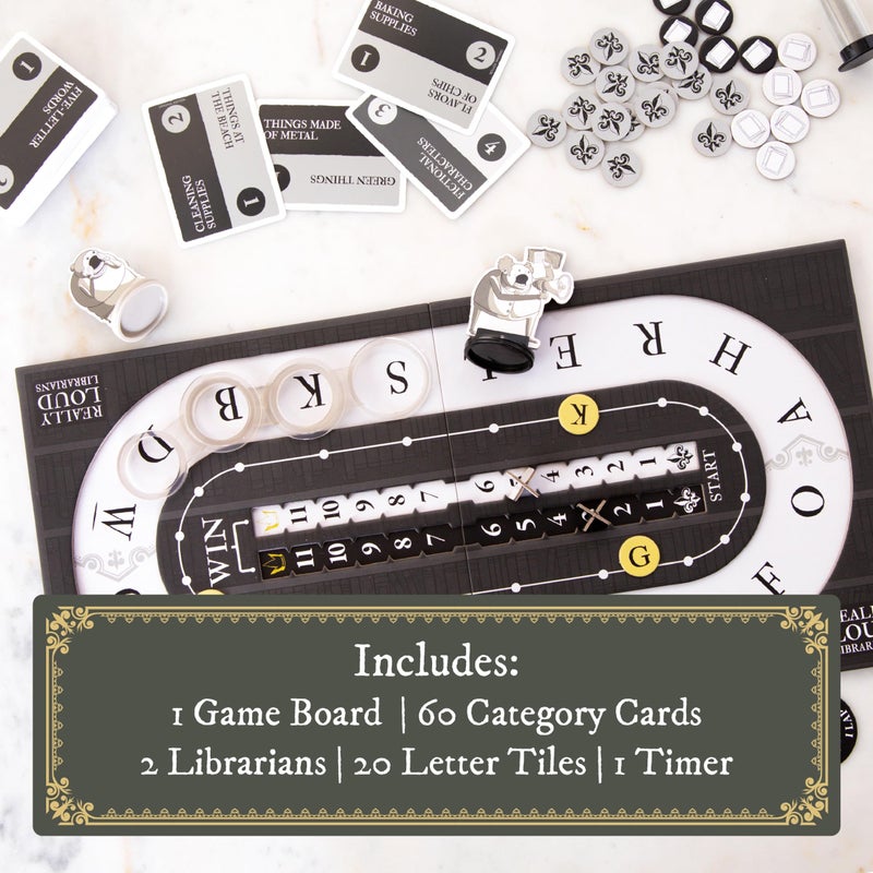 Exploding Kittens Really Loud Librarians 2+ Players - Ages 8+ - 20 Minutes to Play - Fast Paced Word Shouting Board Game - Party Game, Family Game Night, Kid and Adult Card Game - Image 2