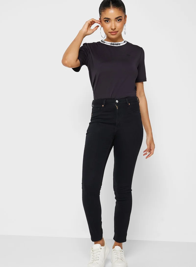 DIESEL Crew Neck Logo T-Shirt