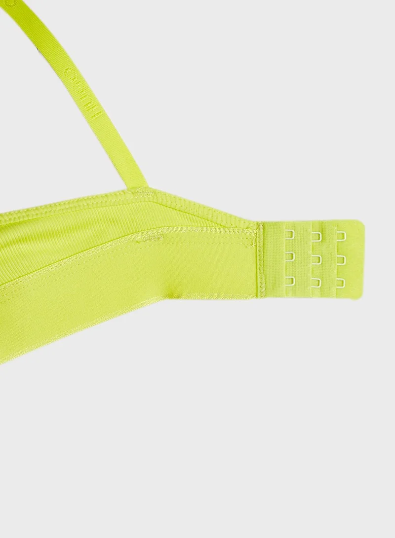 HUGO Plunge Knitted Bra