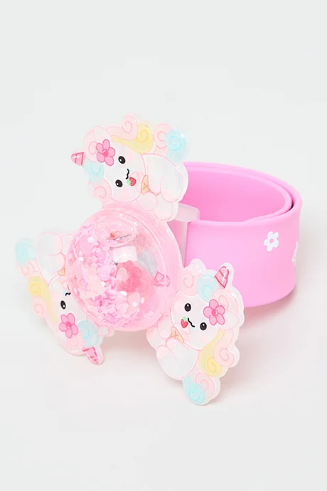 R&B Hair Accessories & Slap Bracelet Set