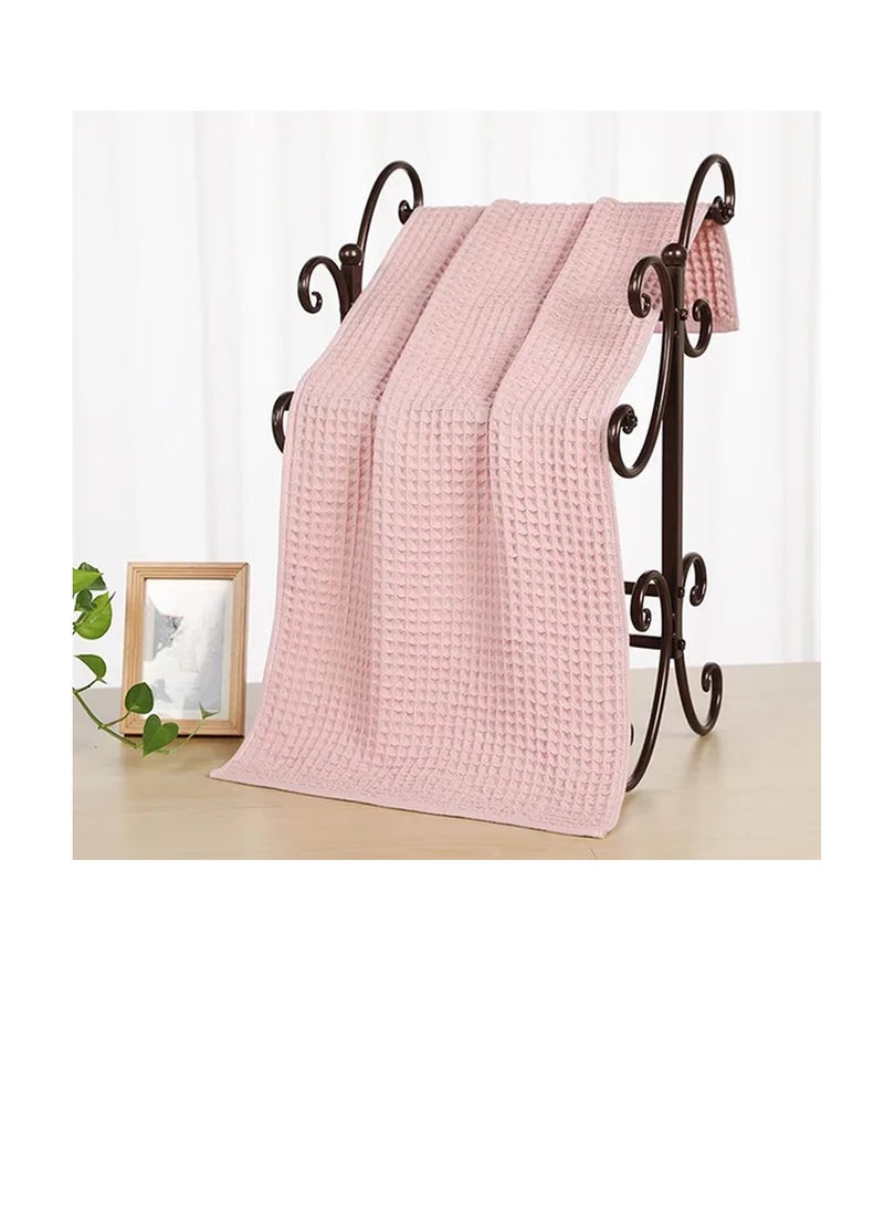 STAR BABiES Star Babies Combo Pack of 2 (Beach Mat, Waffle Towel) - Blue  - Image 4