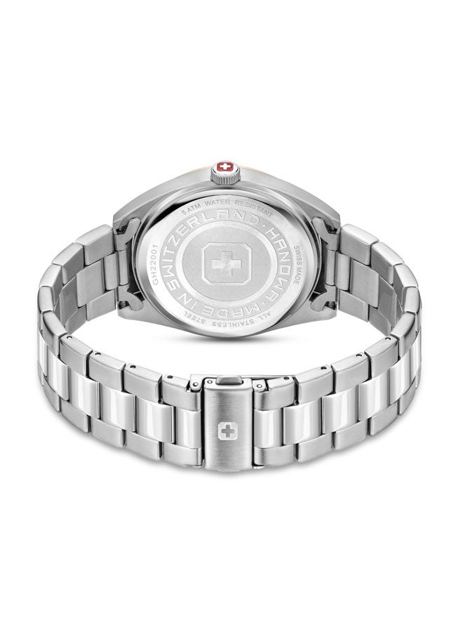 Hanowa Misox 40mm Silver Dial Stainless Steel Bracelet Watch for Men  - Image 3