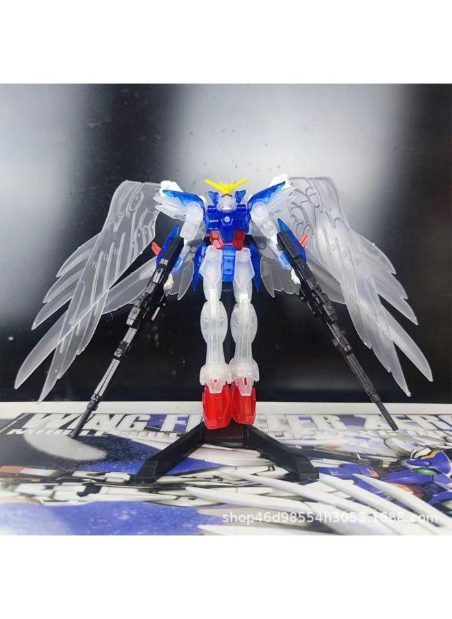 Generic - Domestic Gundam Model Hand-made Assembled Toys MG1/100 Free 2.0 HG1/144 Unicorn Funding Banshee-Color:6601A Color Through Flying Wing - Image 1