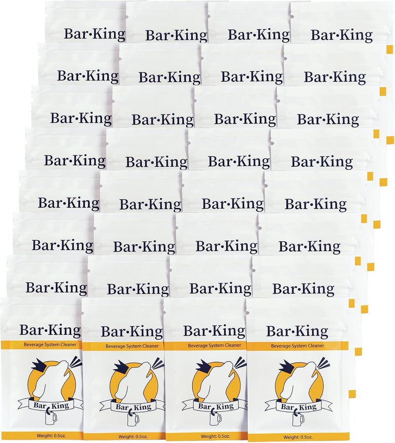 Bar-King Beer Line Cleaner - 32 Individual Cleaning Packets - Image 1