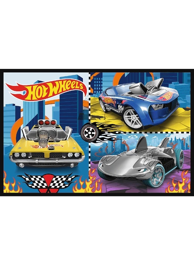 Trefl - Hot Wheels Toy Cars Puzzle 2x70 Pieces - 34442 - Image 3