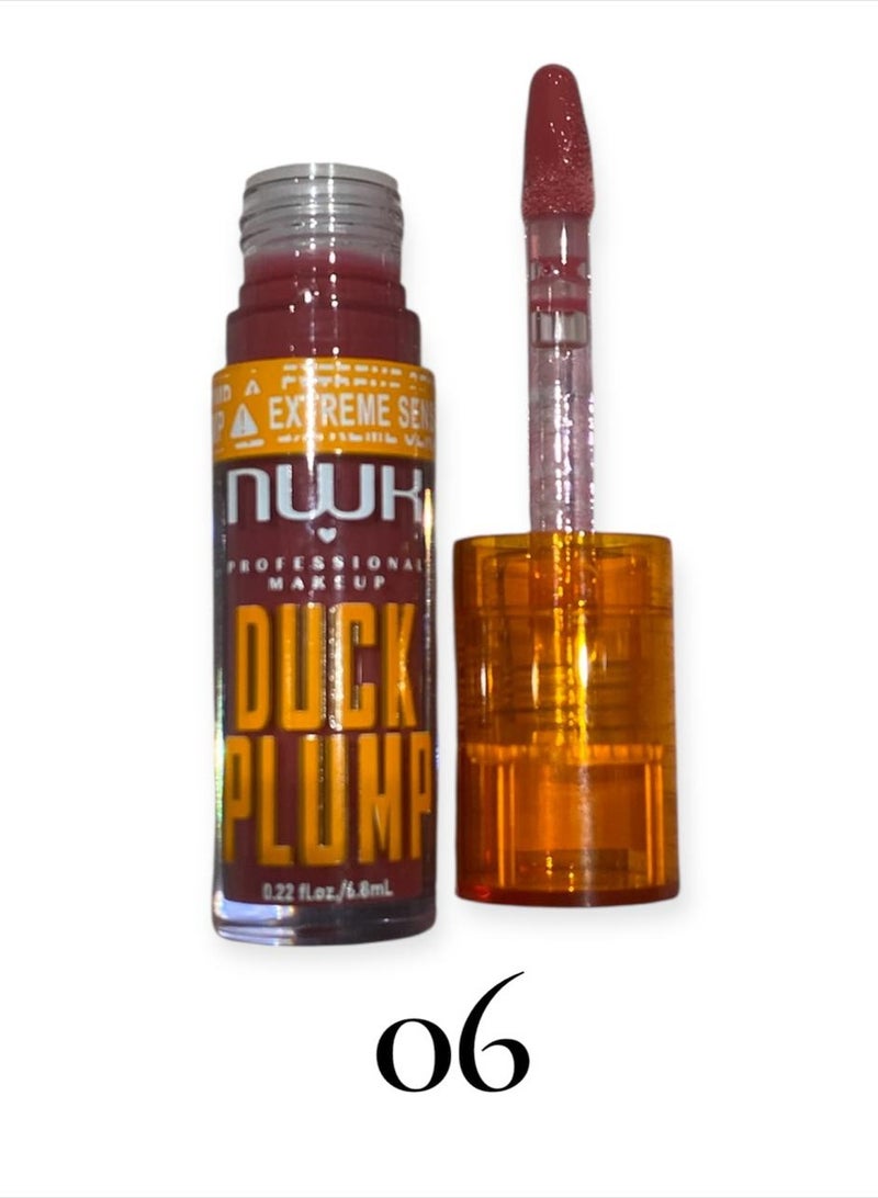 Duck Plump Lipstick for Full Lips - Nude Swing Lip Gloss Prep-06