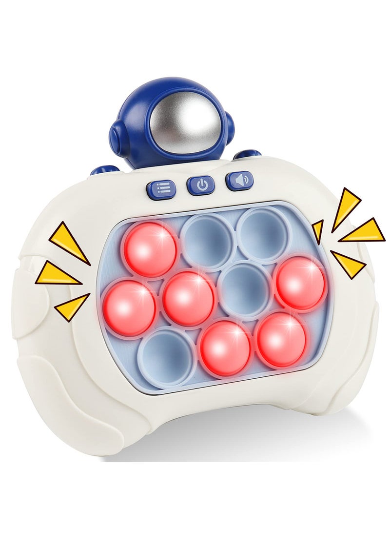 Electronic Quick Push Light Up Pop Game Fidget Toys for Adults and Kids with Puzzle Game Machine Push Pop Bubble Fidget Sensory Toy Birthday Gifts - Image 1