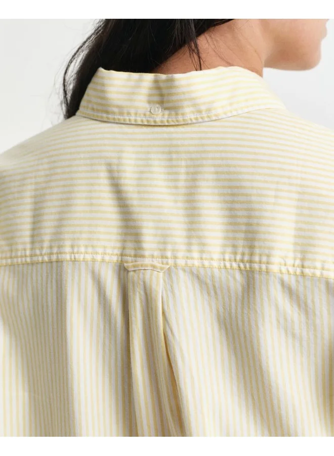GANT Relaxed Fit Striped Luxury Oxford Shirt