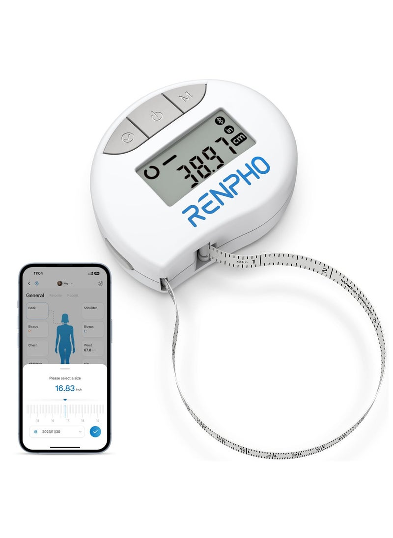 RENPHO - Smart Tape Measure Body with App-RF-BMF01 - Image 1