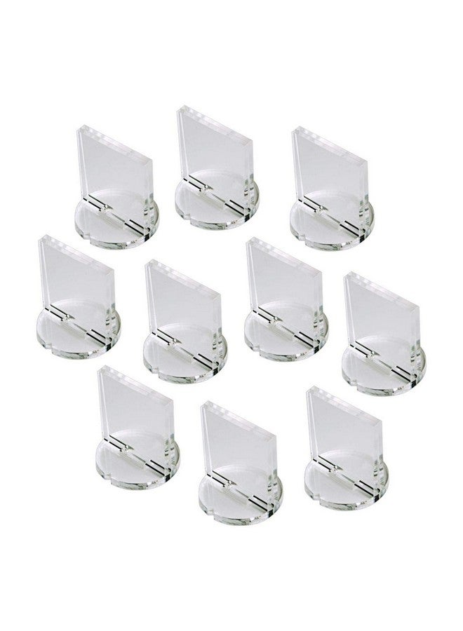 LITKO 1-inch Wargame Counter Stands, Clear (10) - Image 1