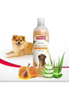 beaphar Beaphar Brown Coat Dog Shampoo with Honey and Aloe Vera | Soft & Glossy Coat | Made Safe for Labrador, Golden Retriever, Shih Tzu | All Natural | Herbal Shampoo for Dogs- 250 ml  - Image 2