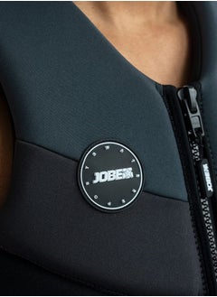 JOBE سترة نجاة من مادة النيوبرين من Jobe للرجال باللون الرمادي الجرافيتي لممارسة الرياضات المائية  - Image 2