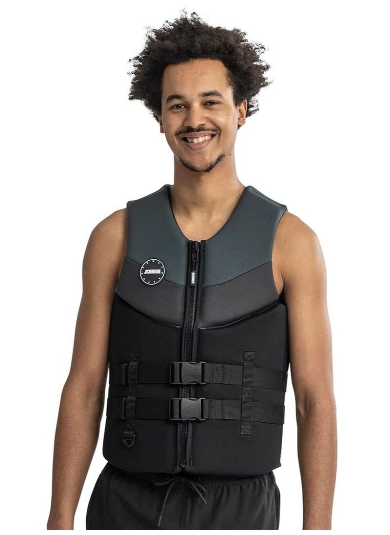 JOBE Neoprene Life Vest Men Graphite Grey For Water Sports  - Image 1