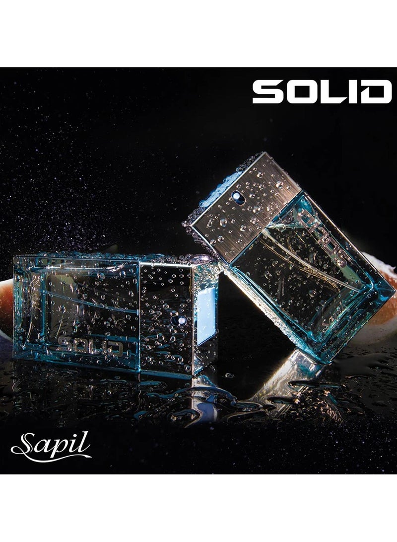 sapil Solid Eau De Toilette For Men - 100 ML - Image 5
