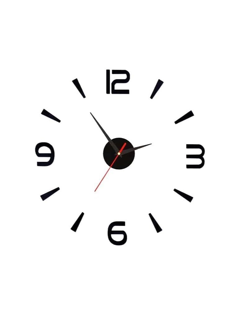 Dubkart Modern Art Frameless DIY Wall Clock - Image 1