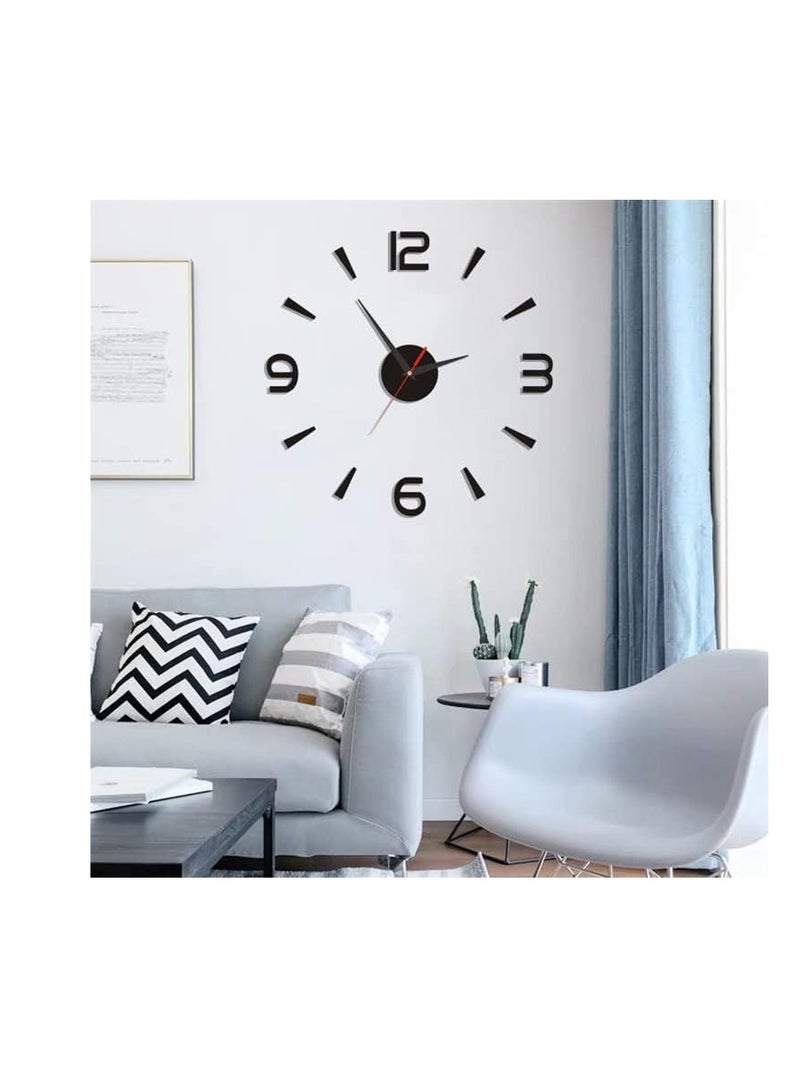 Dubkart Modern Art Frameless DIY Wall Clock - Image 2